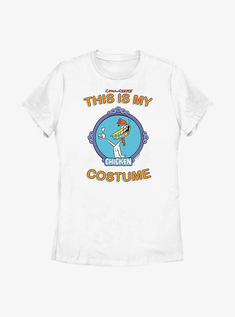 Cow And Chicken My Costume Cosplay Womens T-Shirt