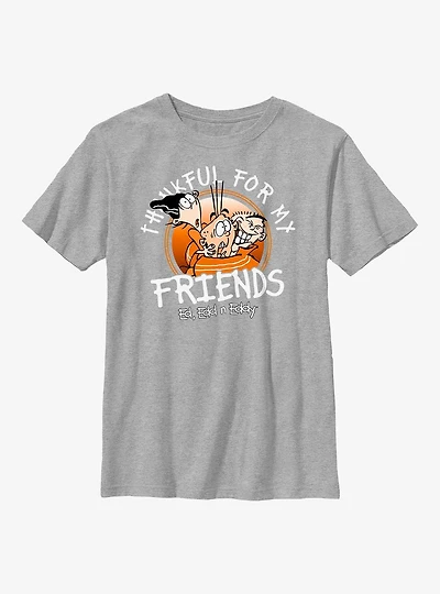 Ed, Edd, & Eddy Thankful For Friends Youth T-Shirt