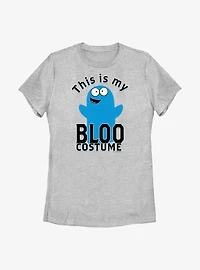 Foster's Home Of Imaginary Friends My Bloo Costume Cosplay Womens T-Shirt