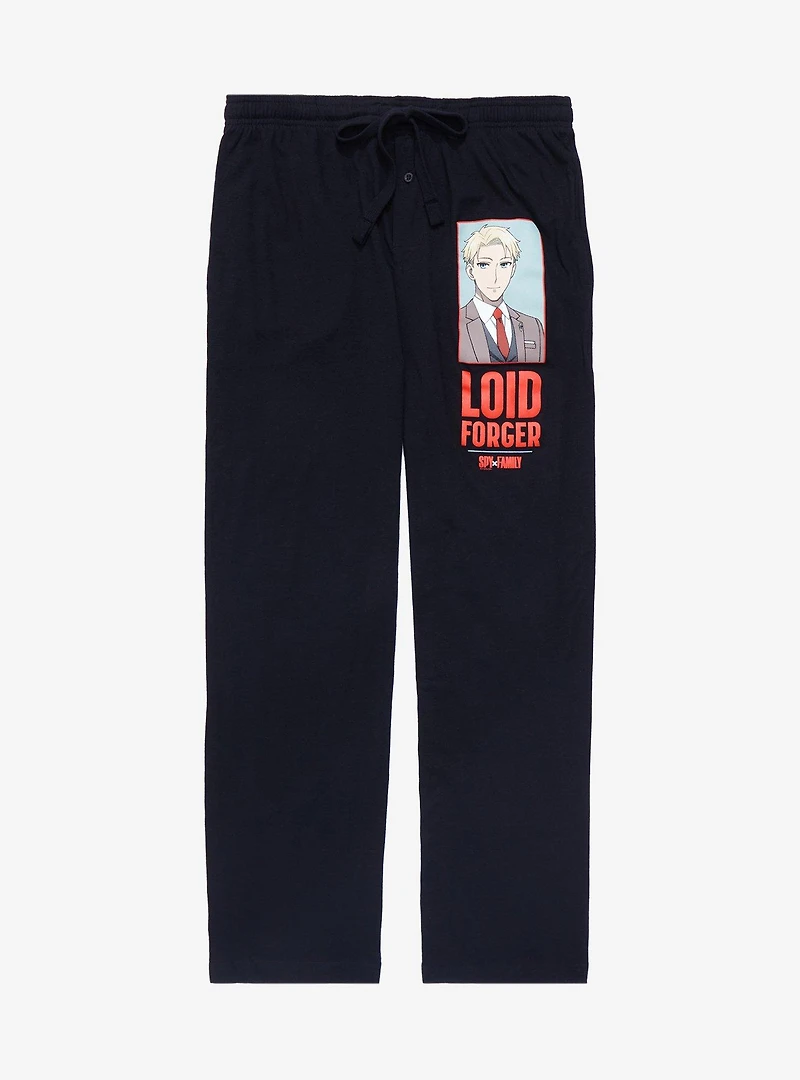 Spy x Family Loid Forger Quarter Panel Sleep Pants - BoxLunch Exclusive