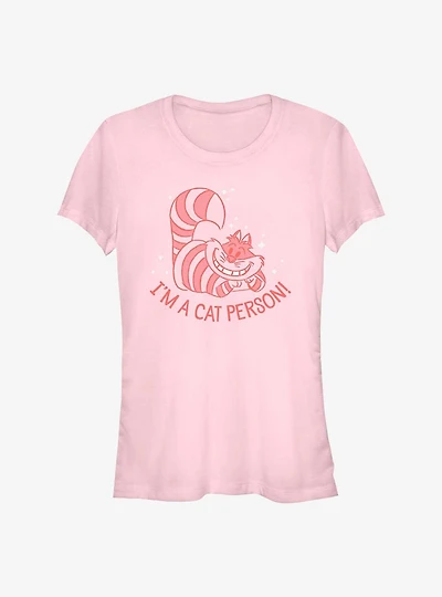 Disney Alice Wonderland Cheshire Cat Person Girls T-Shirt
