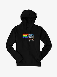 Nyan Cat Biker Hoodie
