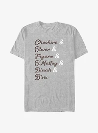 Disney Channel Cheshire, Oliver, Figaro, O'Malley, Dinah