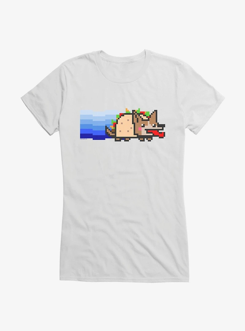 Nyan Cat Fiesta Dog Girls T-Shirt
