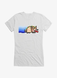 Nyan Cat Fiesta Dog Girls T-Shirt