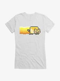Nyan Cat Gold Girls T-Shirt
