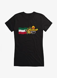 Nyan Cat Taco Sombrero Girls T-Shirt