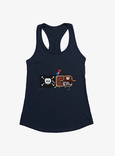 Nyan Cat Pirate Girls Tank