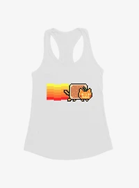 Nyan Cat Pumpkin Girls Tank