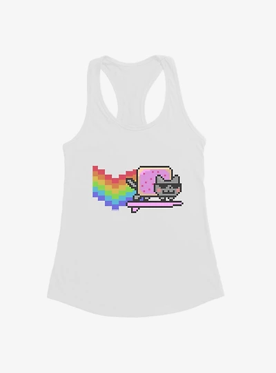 Nyan Cat Surfing Girls Tank