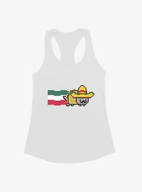 Nyan Cat Taco Sombrero Girls Tank