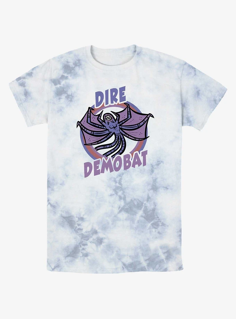 Stranger Things Dire Demobat Tie-Dye T-Shirt