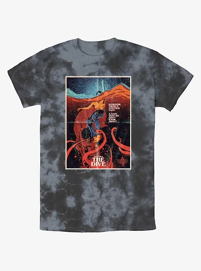 Stranger Things X Butcher Billy The Dive Tie-Dye T-Shirt