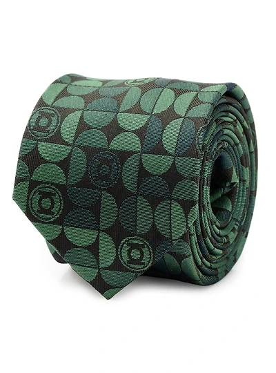 DC Comics Green Lantern Charcoal Men's Tie