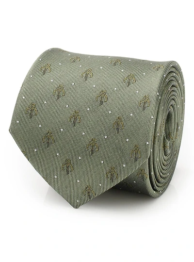Star Wars The Mandalorian Sigil Sage Green Men's Tie