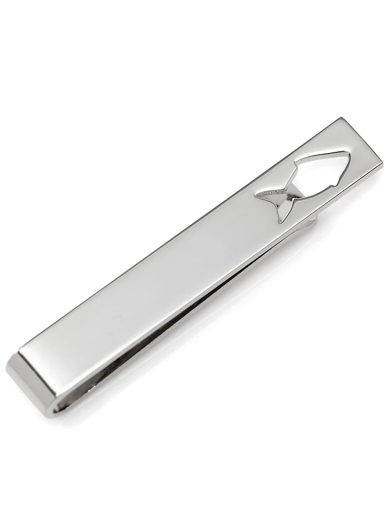 Fishing Cut-Out Hidden Message Tie Bar
