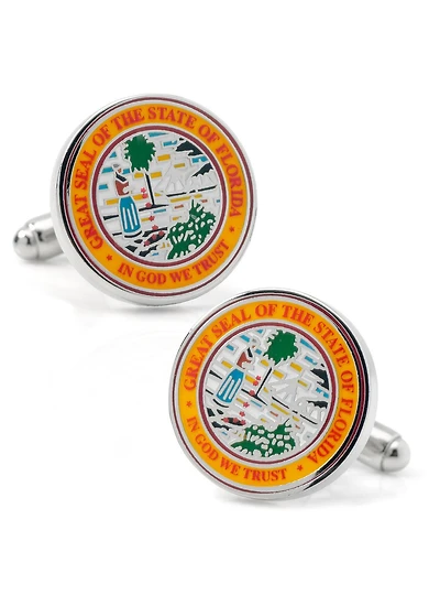 Florida Seal Cufflinks