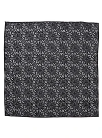 Disney Mickey Mouse Damask Tile Pocket Square