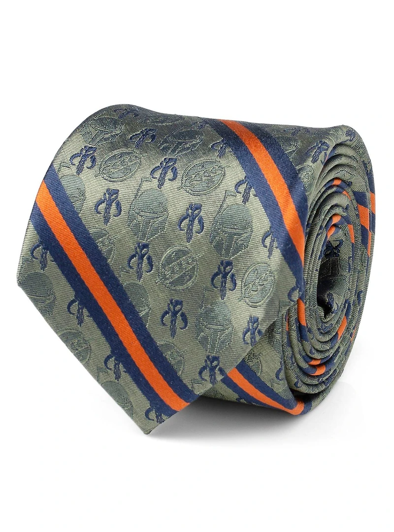 Star Wars Book of Boba Fett Green Men's Tie