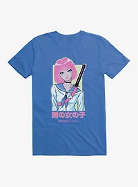 Artist Alley Anime Girl Sword T-Shirt