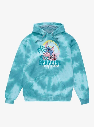 Disney Lilo & Stitch Paradise Surf Club Tie-Dye Hoodie - BoxLunch Exclusive