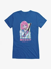 Artist Alley Anime Girl Sword Girls T-Shirt