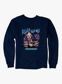 Killer Klowns From Outer Space Klownzilla Sweatshirt