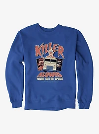 Killer Klowns From Outer Space Vintage Movie Poster Sweatshirt