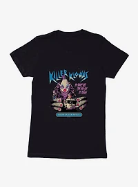 Killer Klowns From Outer Space Klownzilla Womens T-Shirt