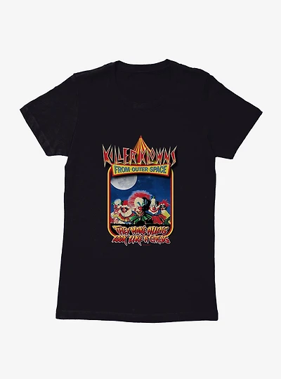 Killer Klowns From Outer Space Movie Poster Womens T-Shirt
