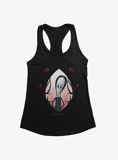 Addams Family Wednesday Spiderwebs Girls Tank