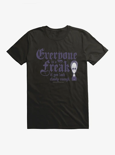 Addams Family Everyone Is A Freak T-Shirt