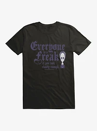 Addams Family Everyone Is A Freak T-Shirt