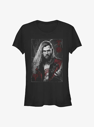 Marvel Thor: Love and Thunder Metalhead Thor Girls T-Shirt
