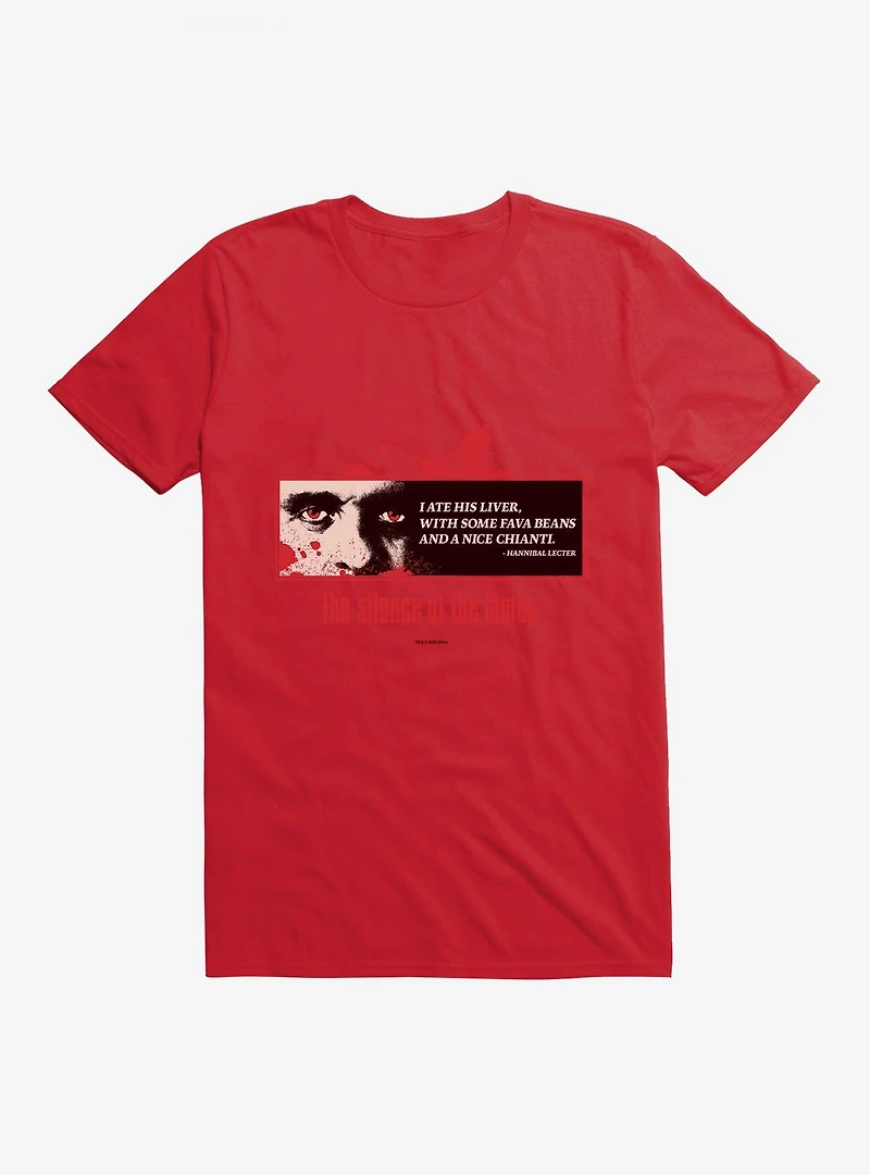 The Silence Of Lambs I Ate His Liver T-Shirt