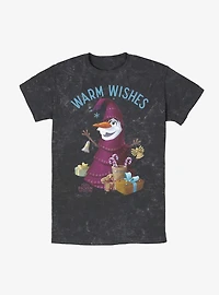 Disney Frozen Olaf Warm Wishes Mineral Wash T-Shirt