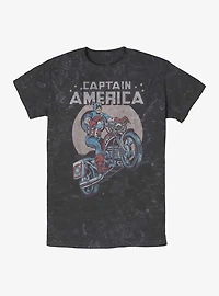 Marvel Captain America Mineral Wash T-Shirt