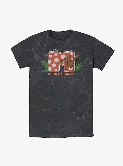 MTV Mushroom TV Mineral Wash T-Shirt