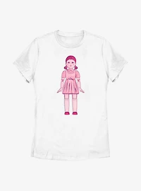 Squid Game Creepy Doll Womens T-Shirt