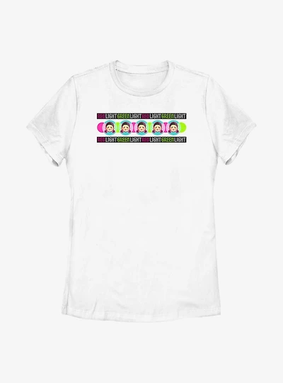 Squid Game Doll Pattern Womens T-Shirt