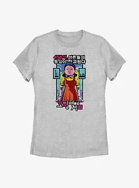 Squid Game Doll Poster Womens T-Shirt