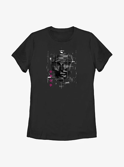 Squid Game Front Man Glitch Womens T-Shirt