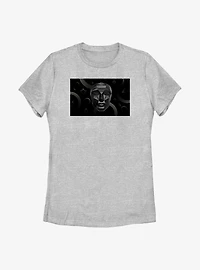 Squid Game Mask And Shapes Womens T-Shirt