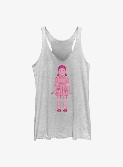 Squid Game Creepy Doll Womens Tank Top