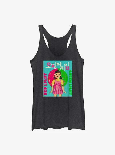 Squid Game First Poster Womens Tank Top