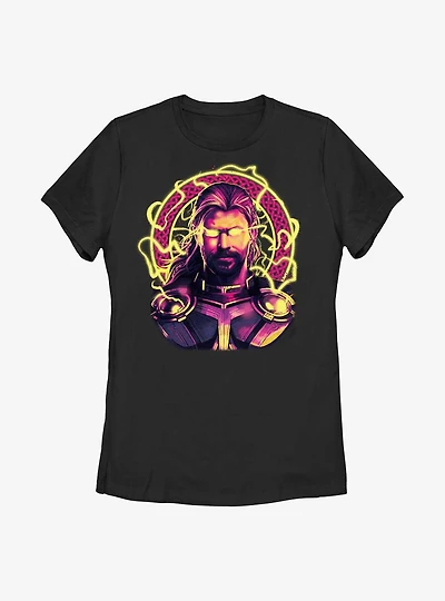 Marvel Thor: Love and Thunder Eyes Of Lightning Womens T-Shirt
