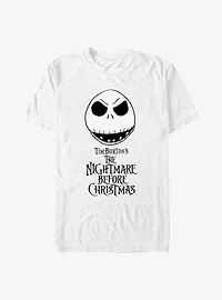 Disney The Nightmare Before Christmas Jack Face T-Shirt