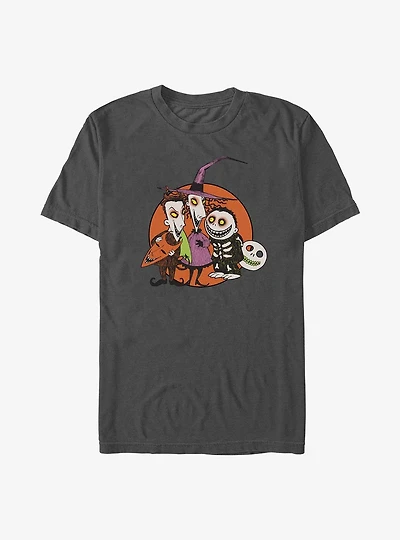 Disney The Nightmare Before Christmas Troublemakers Trio Shock, Lock, & Barrel T-Shirt