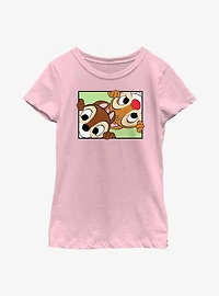 Disney Chip 'n Dale Peek Box Youth Girls T-Shirt