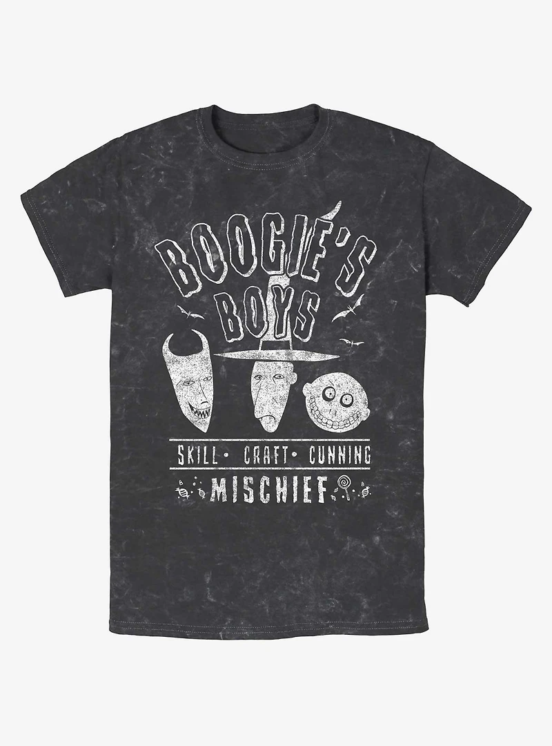 The Nightmare Before Christmas Boogie's Boys Mineral Wash T-Shirt